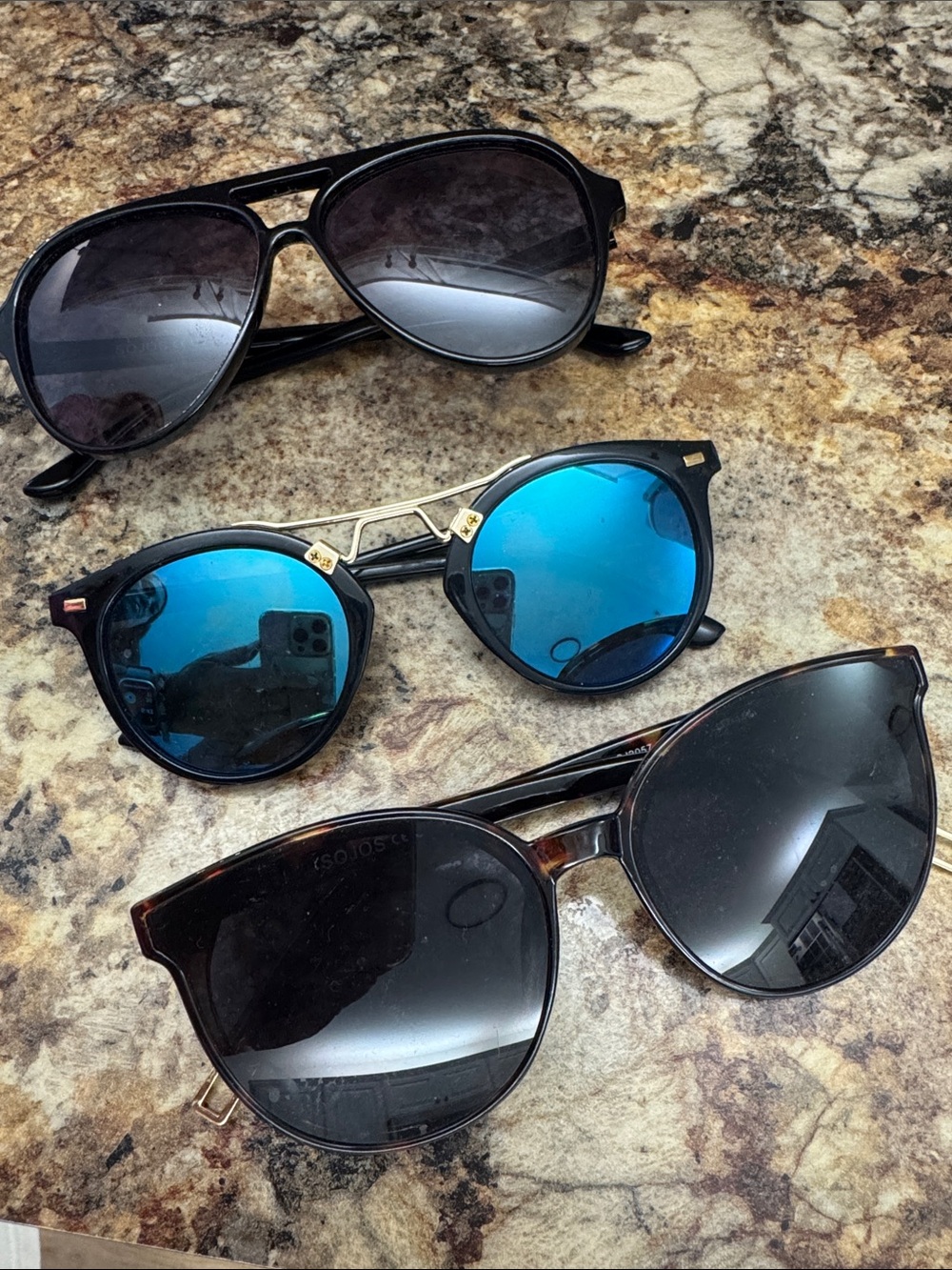 3 Women's SOJO Sunglasses - Fashionable Everyday Shades